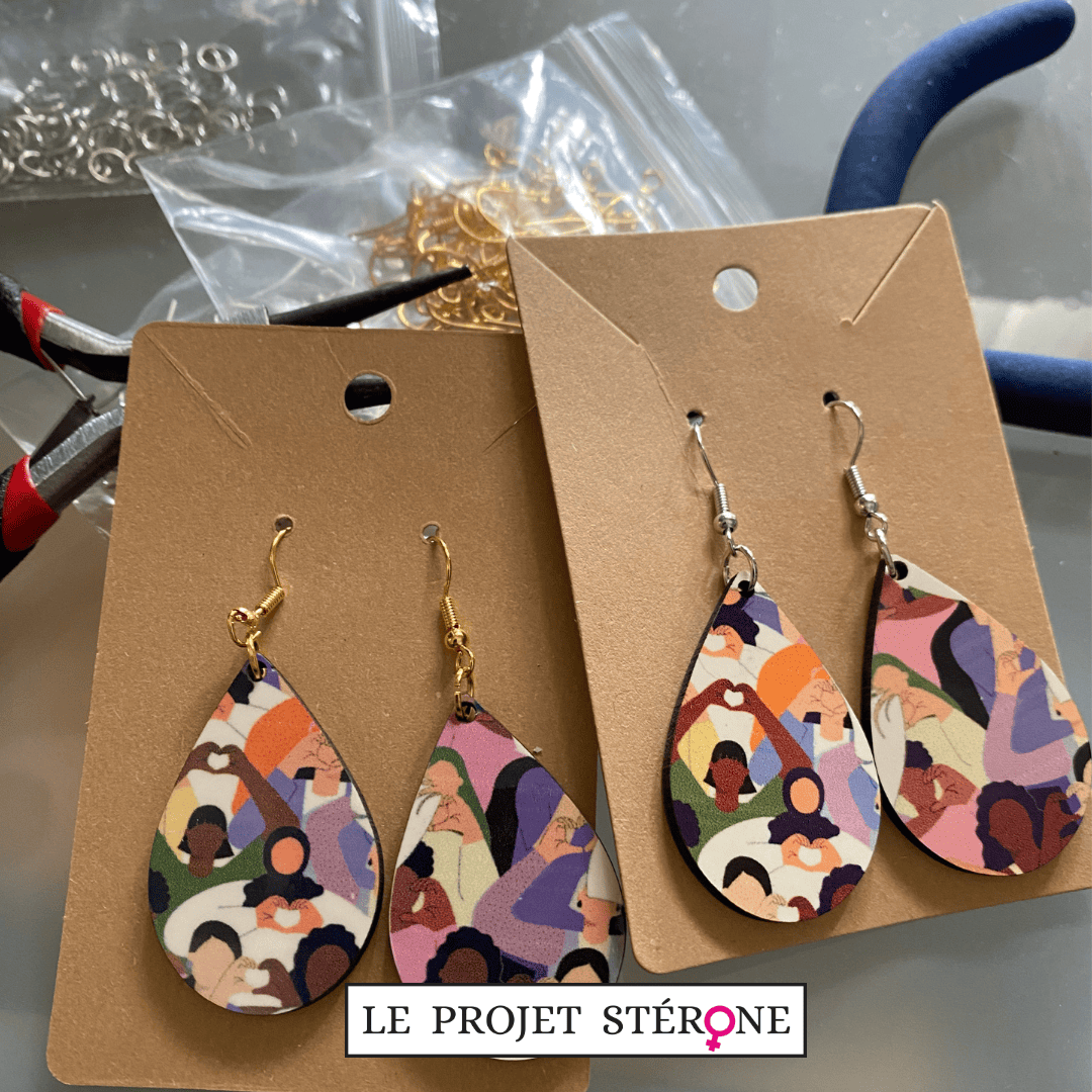 Boucles d'oreilles Sororité – Image 3